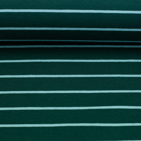 Jersey Streifen Isa Petrol