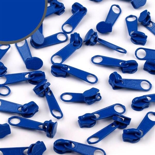 Schieber für endlos Reissverschlüsse 3mm Blau