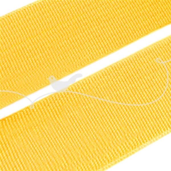 Gummiband 20mm  Farbe Gelb