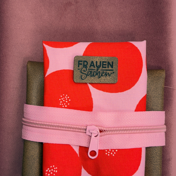 Nähpaket Sunara Rot Rosa Velvet