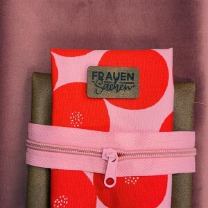Nähpaket Sunara Rot Rosa Velvet