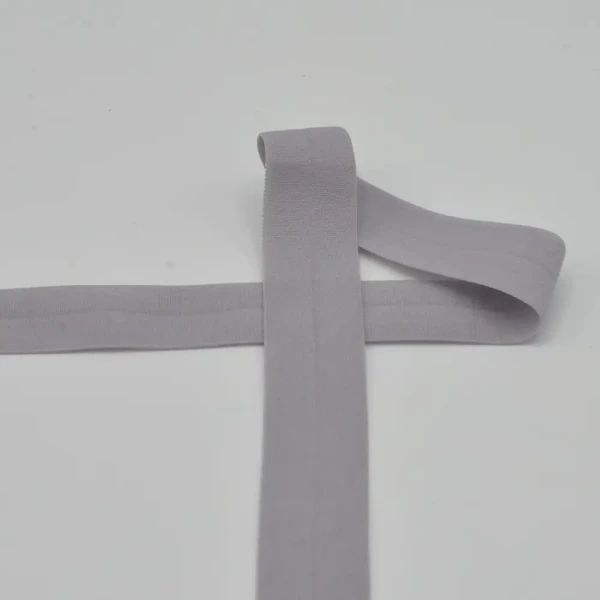 Einfassgummiband 20mm Matti Grau