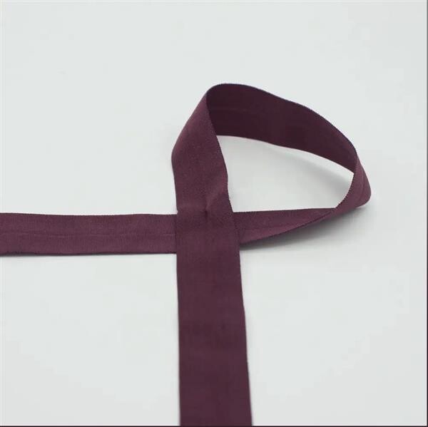 Einfassgummiband 20mm Matti Mauve