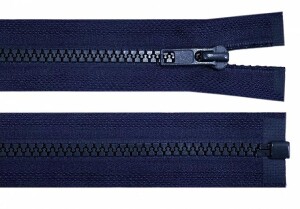 Reißverschluss Kunststoff teilbar 50cm Navy