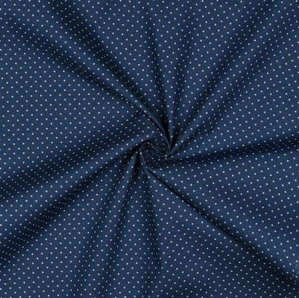 Beschichtete Baumwolle Lora Mini Tupfen Jeans