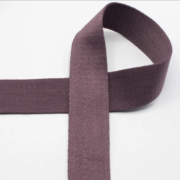2m Bündel  Gurtband 40mm Soft Mauve 545