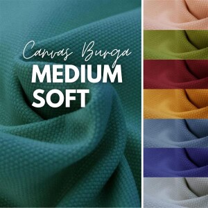 Canvas Medium Soft Burga Uni viele Farben