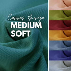 Canvas Medium Soft Burga Uni viele Farben