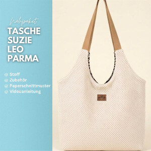 Nähpaket Suzie Wendetasche Leo Parma