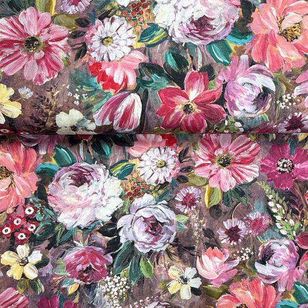 Canvas Blumen Painting