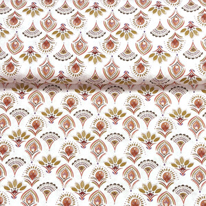 Baumwolle Muster Terra