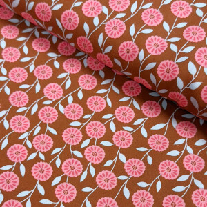 Baumwolle Ranke Terra Blume