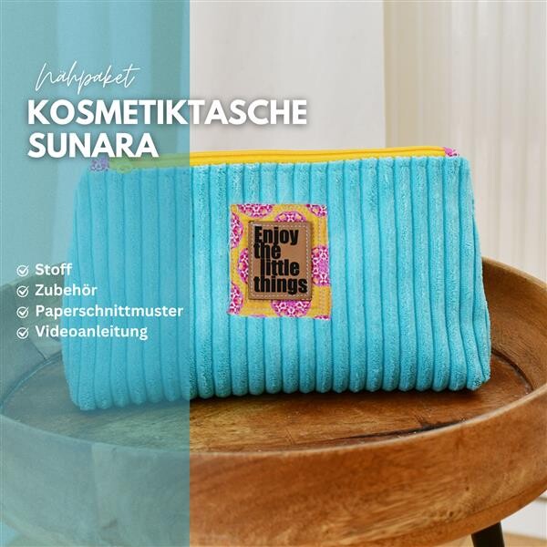 Nähpaket Sunara Türkis Gelb