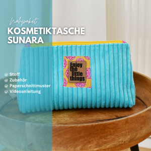 Nähpaket Sunara Türkis Gelb