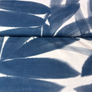 Baumwolle Webware Hilco Grenoble Blau