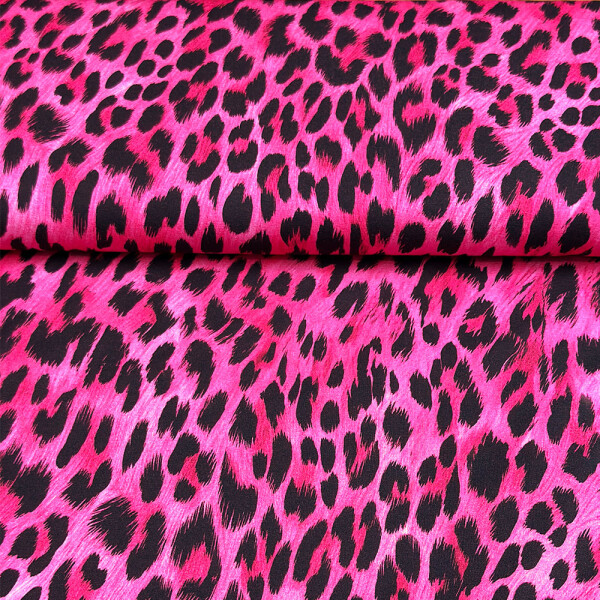 Hilco Viskosejersey Lilly Leo Pink