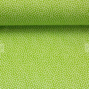 Baumwolle Dotty Kiwi