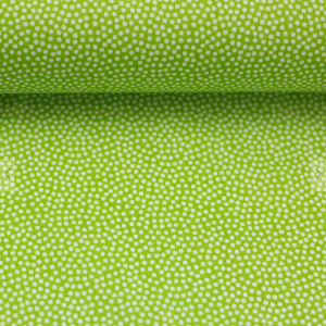 Baumwolle Dotty Kiwi