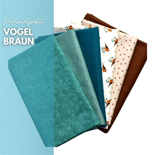 Materialpaket BOM 1 - Vogel Braun