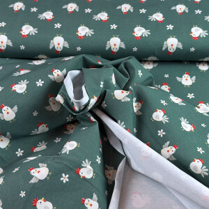 Jersey Hilco Kleine Farm Hühner Grün