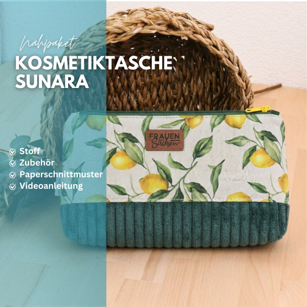 Nähpaket Sunara Zitronen Grün