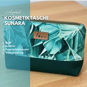 Nähpaket Sunara Palmen Teal