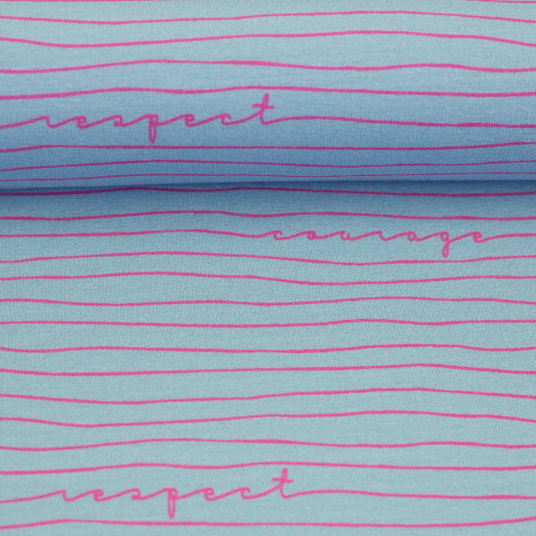 Jersey Reminder Schrift Hellblau