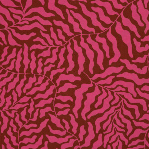 Viskose Webware Dancing Algae Pink