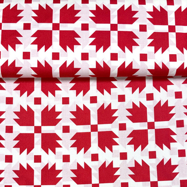 Baumwollstoff Perfect Points Bear Paw Red – Windham Fabrics