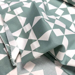 Baumwollstoff Sawtooth Jade – Perfect Points II |...