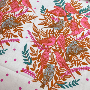 Baumwollstoff Bright Eyes Visitation Seafoam – Anna...