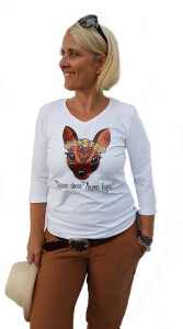 272 Papierschnittmuster Fadenkäfer Damen Basic Shirt