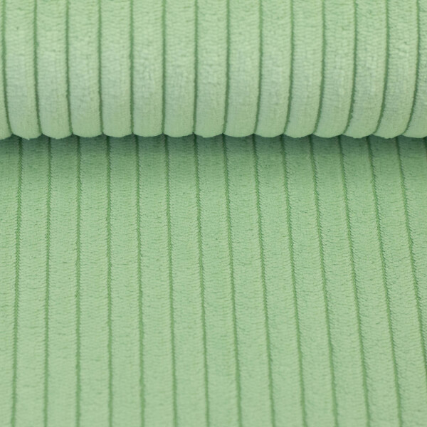 Cord Samt Rippe Wanja Limited Pastellgrün 260