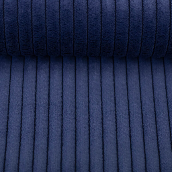 Cord Samt Rippe Wanja Limited Navy 596