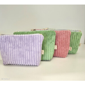 Cord Samt Rippe Wanja Limited Lindgrün 603