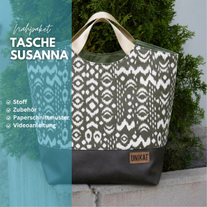 Nähpaket Shopper Suzanna Khaki Olive