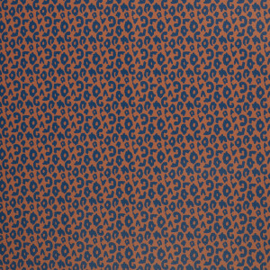 Kunstleder Brush & Wild Leo Terra Blau
