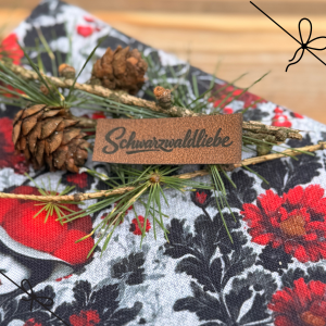 Baumwolle Dotty schwarz Detailansicht Stoffpaket...