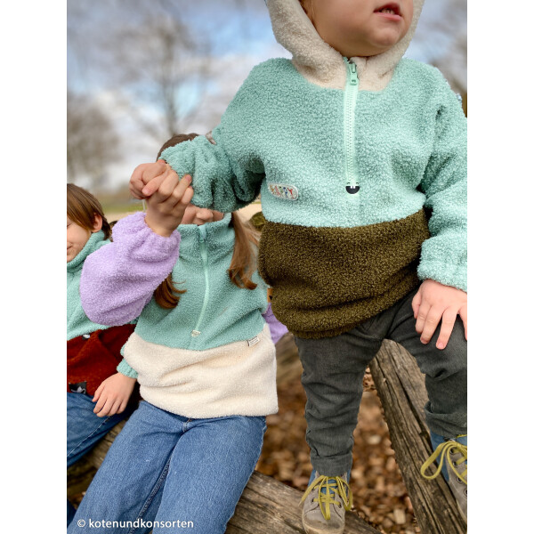 Teddy Fleece Balou Blau