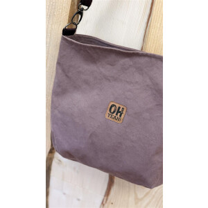Unikat Sackeline – Heavy Canvas Mauve in Beere
