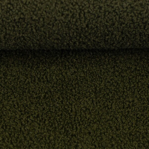 Teddy Fleece Balou Khakigrün mit Fleece-Abseite...