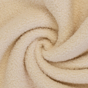 Teddy Fleece Balou Creme mit Fleece-Abseite –...