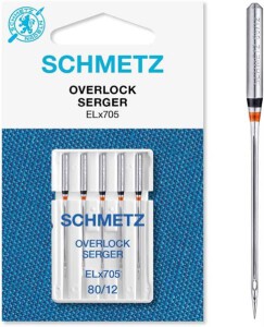 Nadeln Schmetz Overlock Cover Nadeln ELx705 80/SUK CF