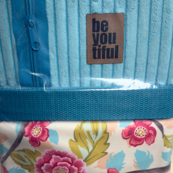 Sackeline Wanja Blumen Türkis